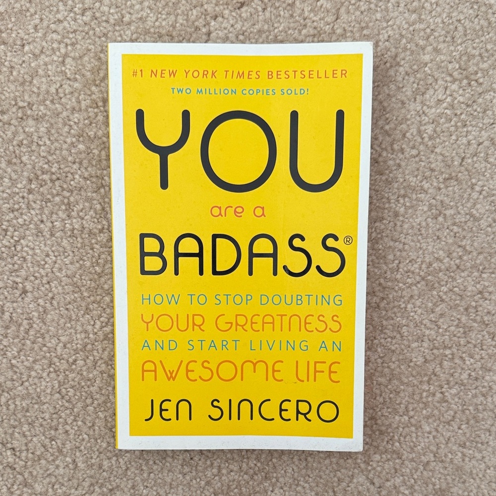 You Are a Badass Book by Jen Sincero